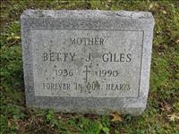 Giles, Betty J